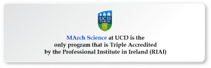 MA Arch Science at UCD
