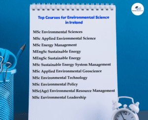 Environmental Science masters in Ireland