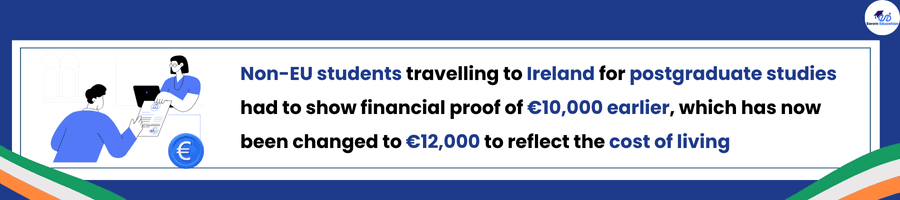 how much bank balance is required for ireland student visa