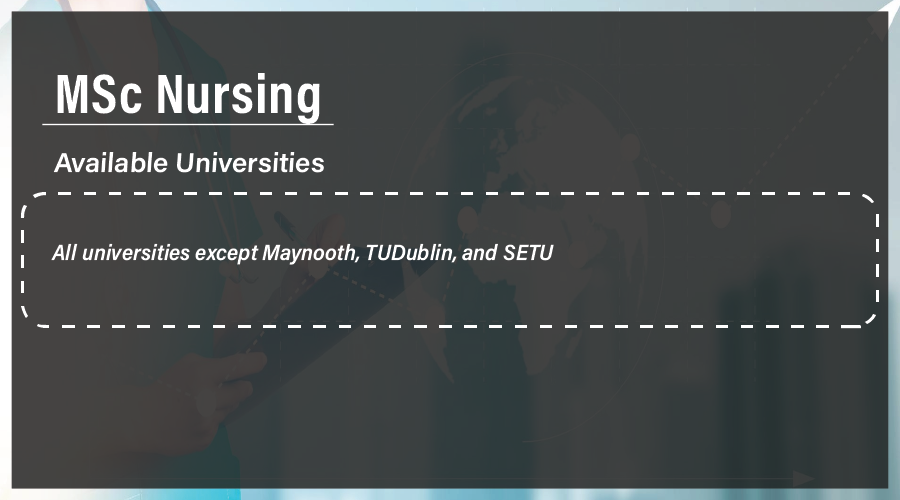 MSc Nursing in Ireland